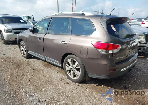 2015 Nissan Pathfinder Platinum/S/Sl/Sv from USA, damaged, VIN 5N1AR2MM4FC603779